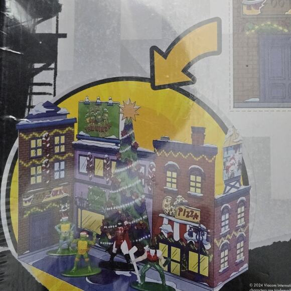 Teenage Mutant Ninja Turtles Advent Calendar TMNT NEW Christmas Time Holiday - Picture 6 of 6